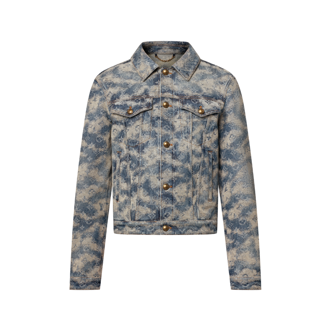 Monogram Denim Trucker Jacket - Men - Ready-to-Wear | LOUIS VUITTON ®